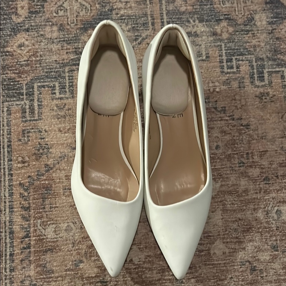 Elegant White Women's Heels